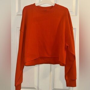 Women’s Wild Fable Vibrant Orange Crewneck
